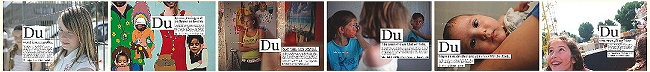 Plakatserie zur Kampagne : ''Du bist Deutschland'' 2007/2008